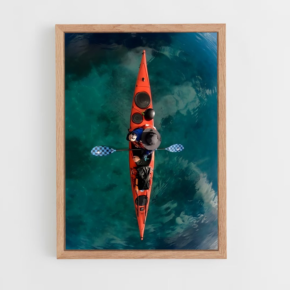 Poster Le Saut de l'Aigle – affiche Canoë-kayak (vue 4)